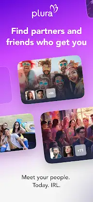 Plura: Meet partners & friends screenshot 1