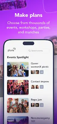 Plura: Meet partners & friends screenshot 2