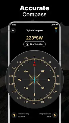 Compass App: Accurate Compass screenshot 1