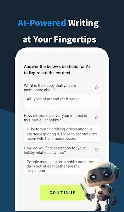 WriteAI: AI Content Writer screenshot 2