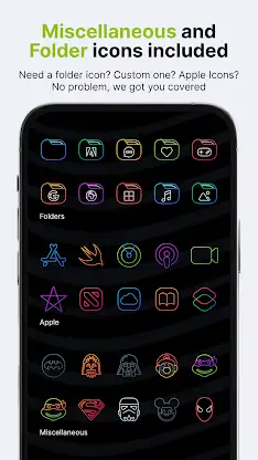 Vera Outline Icon Pack screenshot 5