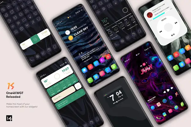 One4KWGT Reloaded: KWGT widget screenshot 1