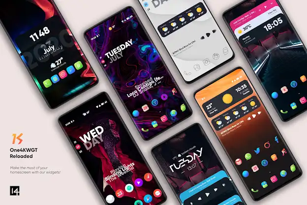 One4KWGT Reloaded: KWGT widget screenshot 2