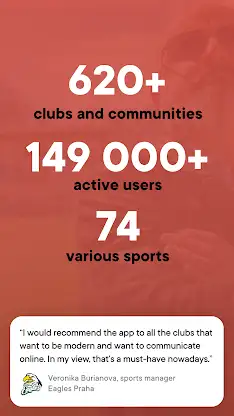 EOS for clubs and communities screenshot 3