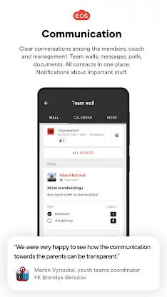 EOS for clubs and communities screenshot 4