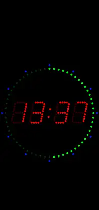 LED Studio Clock & watch face screenshot 3