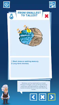 Einstein Cognitive Brain Games screenshot 8