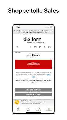 Die Form Damen- und Herrenmode screenshot 2
