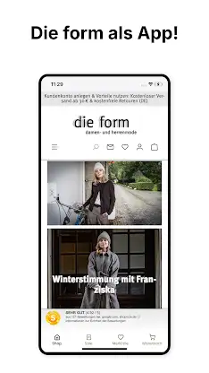 Die Form Damen- und Herrenmode screenshot 1