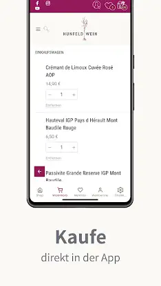 Hunfeld Wein screenshot 3