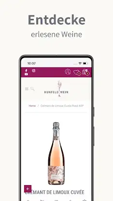 Hunfeld Wein screenshot 2