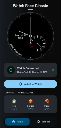Classic: Analog Watch Face screenshot 1