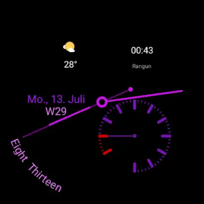 Classic: Analog Watch Face screenshot 3