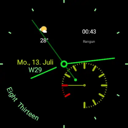 Classic: Analog Watch Face screenshot 2