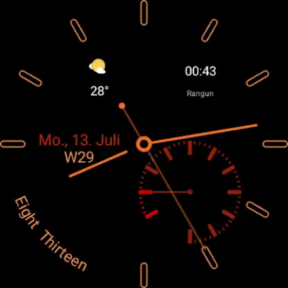 Classic: Analog Watch Face screenshot 4