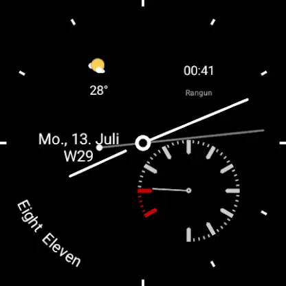 Classic: Analog Watch Face screenshot 6
