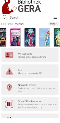 Bibliothek Gera screenshot 1