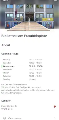 Bibliothek Gera screenshot 6