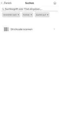 Stadtbibliothek Freiburg screenshot 2