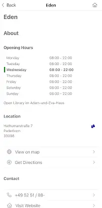 Stadtbibliothek Paderborn screenshot 6