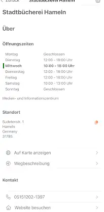 Stadtbücherei Hameln screenshot 6