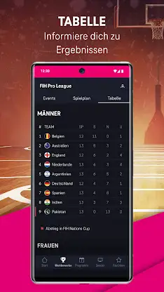 MagentaSport - Dein Live-Sport screenshot 7