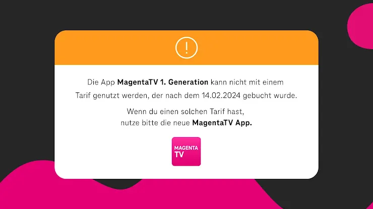 MagentaTV - 1. Generation screenshot 1