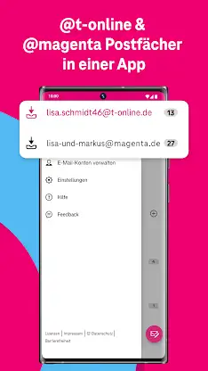 Telekom Mail – E-Mail App screenshot 3