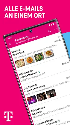 Telekom Mail – E-Mail App screenshot 1
