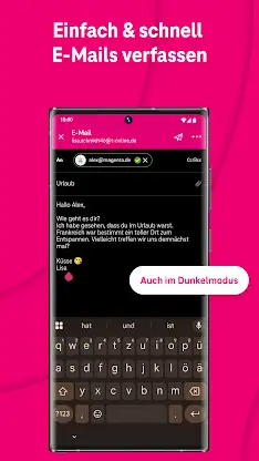 Telekom Mail – E-Mail App screenshot 5