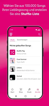 Freizeichentöne Telekom screenshot 6