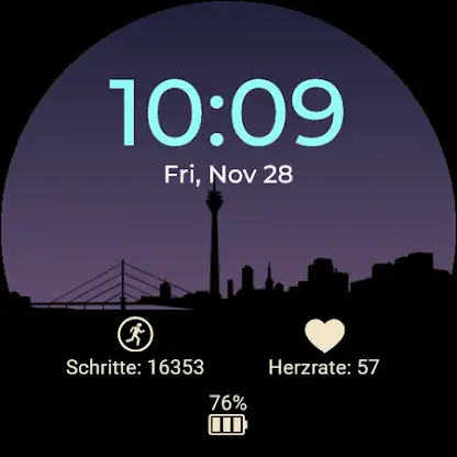 Düsseldorf Watchface screenshot 5