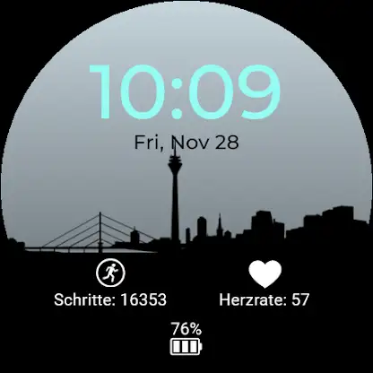 Düsseldorf Watchface screenshot 4