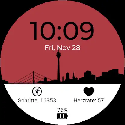 Düsseldorf Watchface screenshot 2