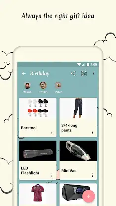 StarSnoopy - wish lists app screenshot 2