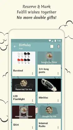 StarSnoopy - wish lists app screenshot 5