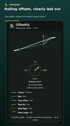 OffsetKit: Pipe Calculator screenshot 2
