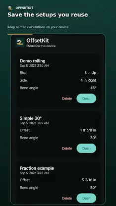 OffsetKit: Pipe Calculator screenshot 6