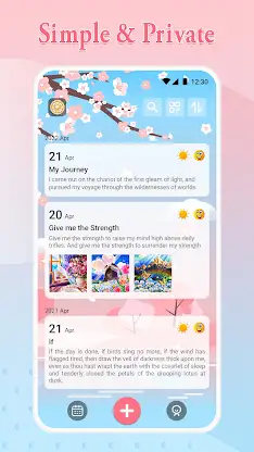 My Daily Diary- Secret Journal screenshot 2