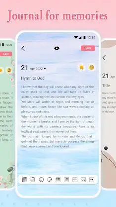 My Daily Diary- Secret Journal screenshot 4