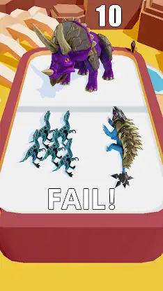 Dino game: Dinos VS Monsters screenshot 3