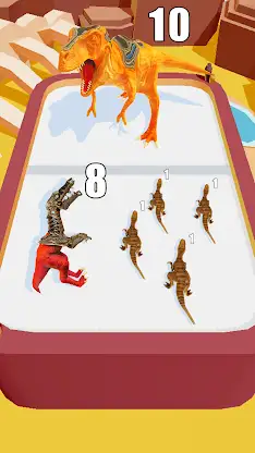 Dino game: Dinos VS Monsters screenshot 4