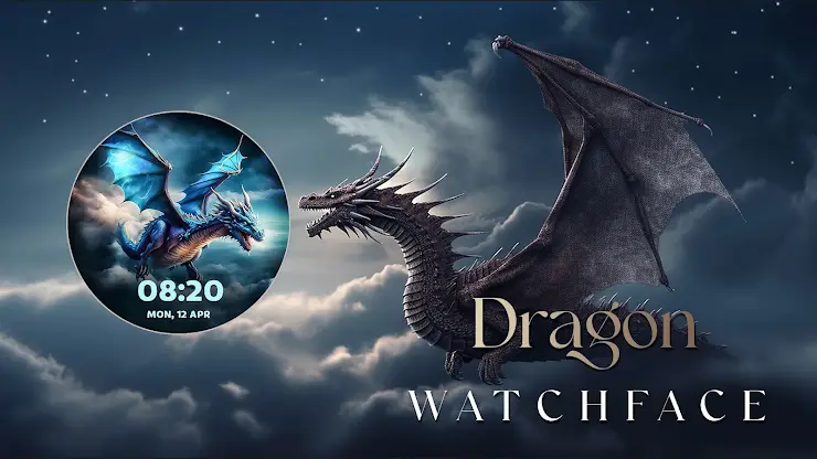 Dragon Watchfaces: Wear OS screenshot 1