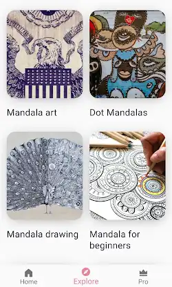 Mandala Drawing & Glow Art screenshot 6