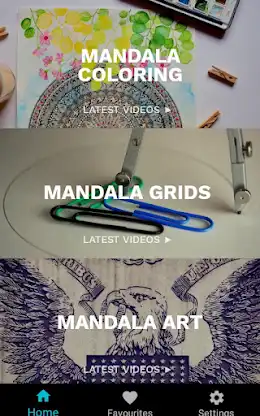 Mandala Drawing & Glow Art screenshot 2