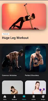Dumbbell Home Workout Plans screenshot 6