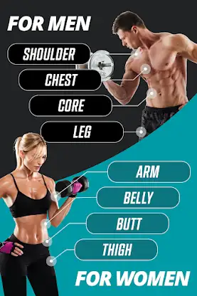 Dumbbell Home Workout Plans screenshot 3