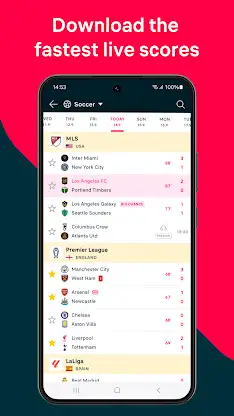 Flashscore: Scores & News screenshot 1
