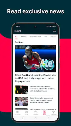 Flashscore: Scores & News screenshot 2