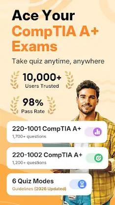 CompTIA A+ Exam Prep 2026 screenshot 1